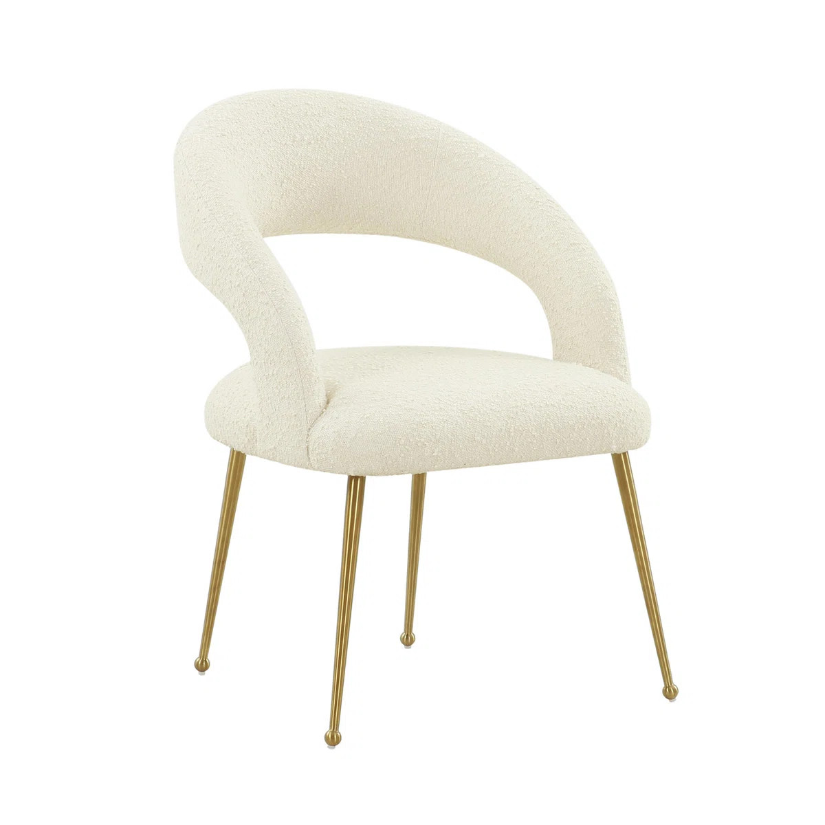 Boucle Upholstered Side Chair | Wayfair North America