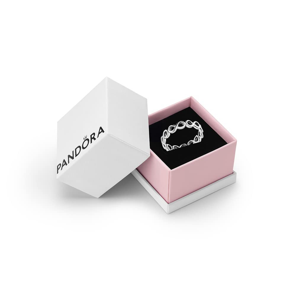 Pandora Moments Women's Sterling Silver Simple Infinity Band Ring | Amazon (UK)