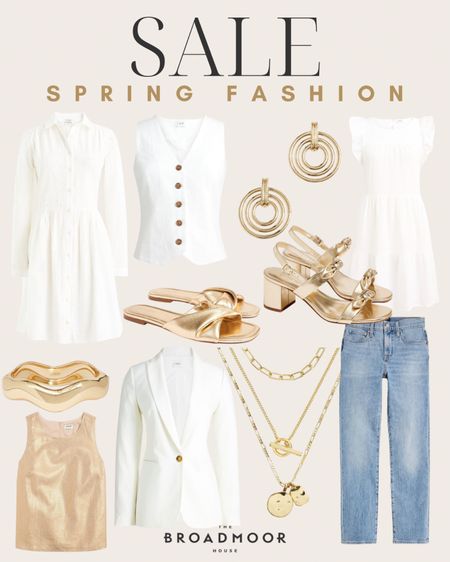 Amazing deals on so many of these spring fashion finds

Spring fashion, white vest, blazer, gold, jewelry, gold heels, gold flats, flat sandals, gold, jewelry, bangles, church, clothes, church, outfit, straight jeans, white dress, beach, vacation, outfit, teacher, outfit, jewelry 

#LTKSeasonal #LTKStyleTip #LTKFindsUnder100