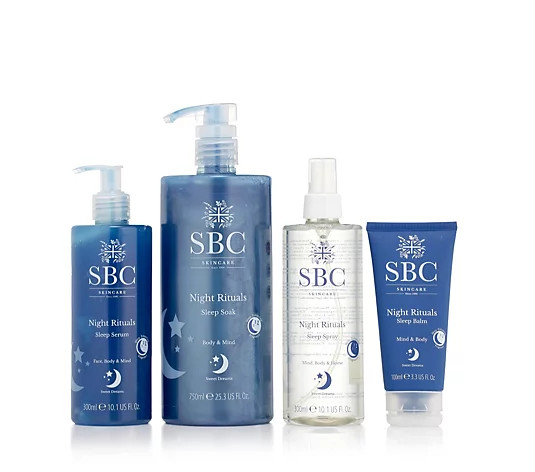 SBC 4-Piece Night Rituals Sweet Dreams Collection - QVC UK | QVC UK