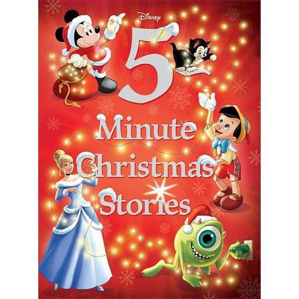 Disney 5-Minute Christmas Stories - by Disney Book Group (Hardcover) | Target