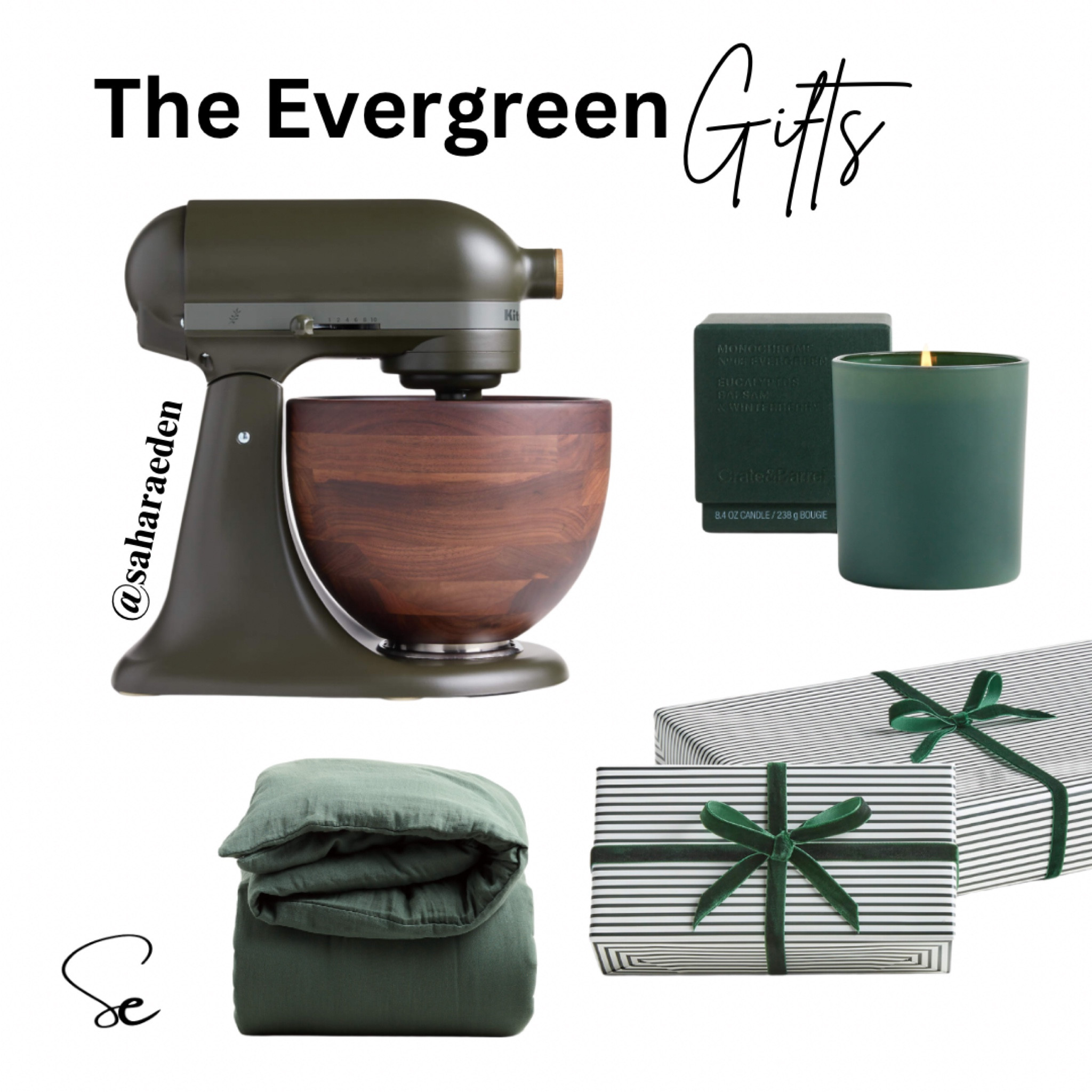 The Evergreen Kitchen Aid Wooden Bowl Mixer Gift Guide Dark Greeb Color Gifts

#LTKHoliday #LTKHome #LTKGiftGuide