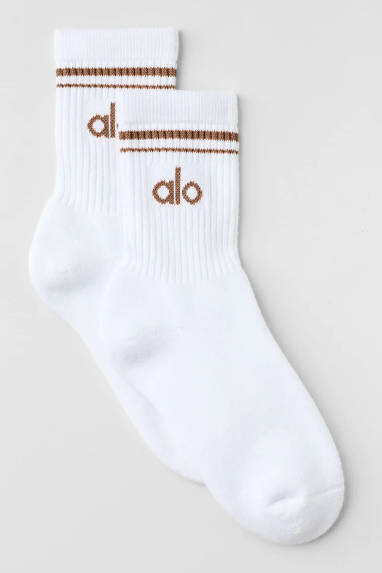 Unisex Half-Crew Throwback Sock | Alo Yoga (US)
