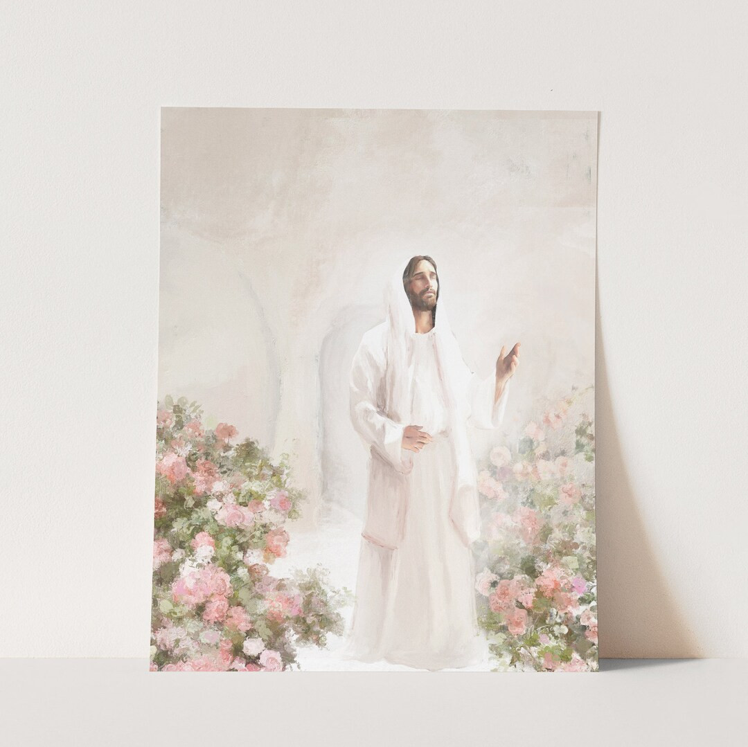 He is Risen Christ Illustration - Etsy | Etsy (US)