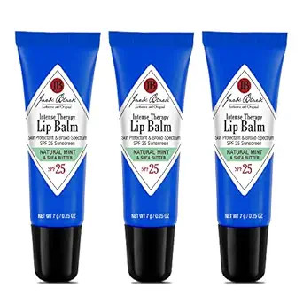 Jack Black Intense Therapy Lip Balm, 0.25-Oz. – SPF 25 Sun Protection, Lip Moisturizer, Hydrati... | Amazon (US)