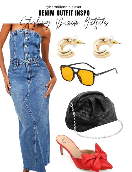 STYLING DENIM OUTFIT INSPO

#LTKstyletip #LTKSeasonal #LTKtravel