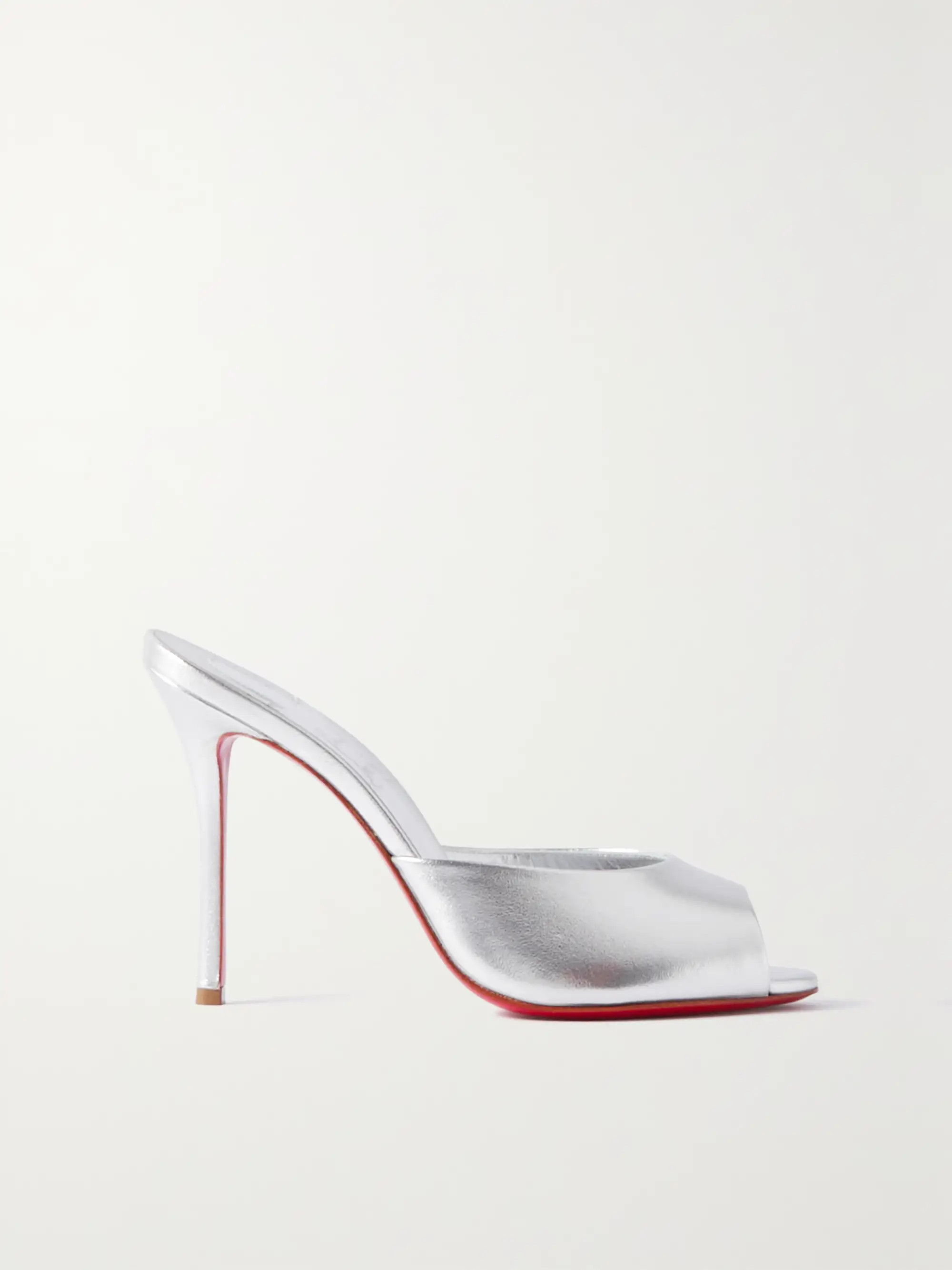 Me Dolly 100 metallic leather mules | NET-A-PORTER (UK & EU)