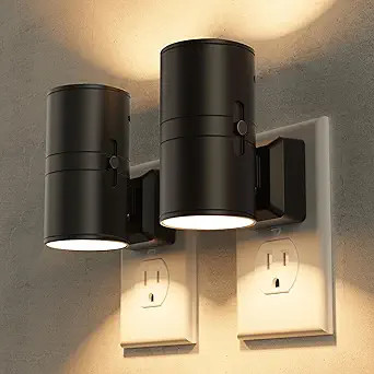 Briignite Night Lights Plug into Wall, Modern LED Night Light Plug in, Dusk to Dawn Sensor, Soft ... | Amazon (US)