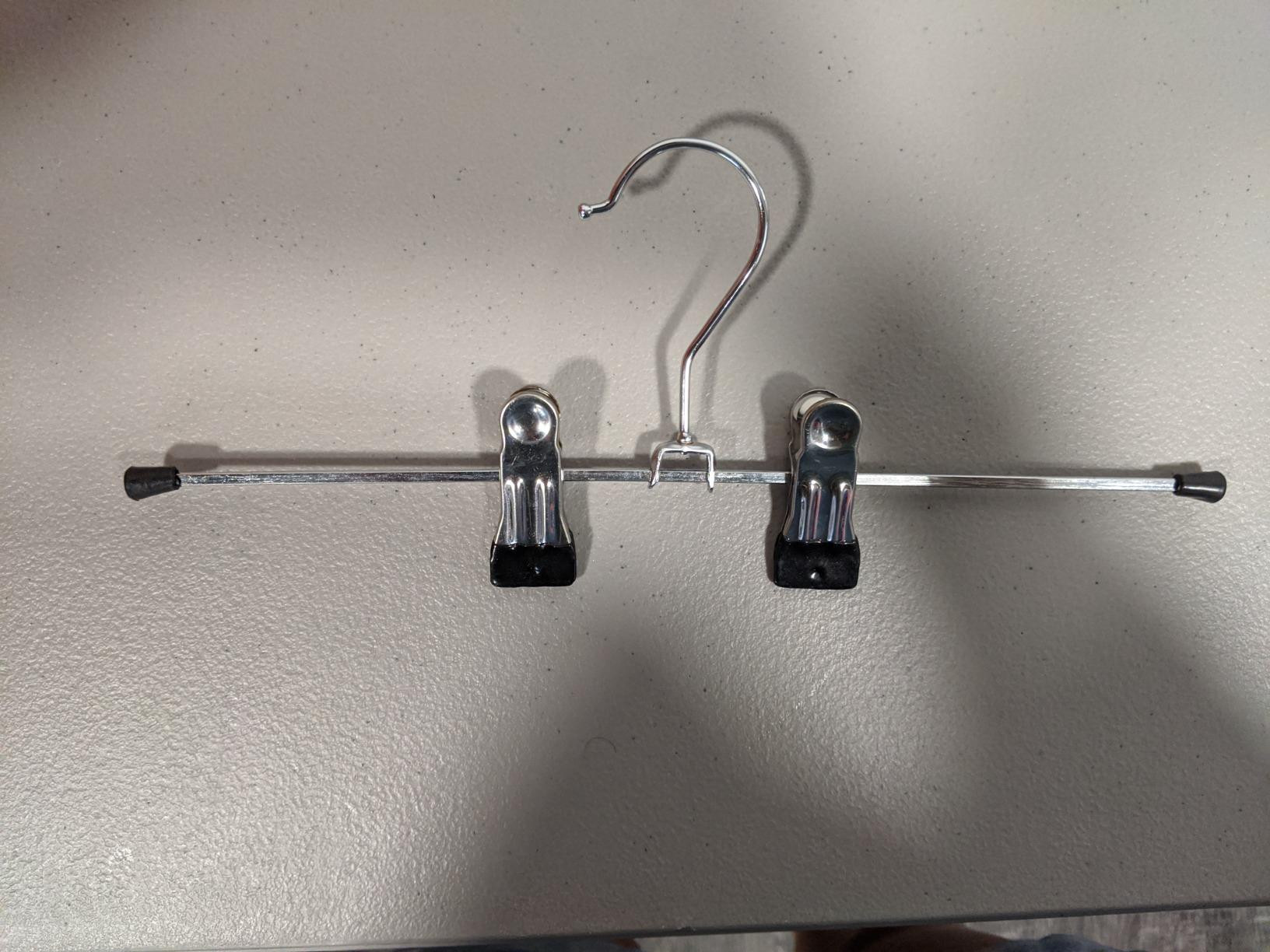 GoodtoU Skirt Hangers with Clips - Pants Hangers 36 Pack Metal Hangers for Pants Jeans Skirt Clip... | Amazon (US)