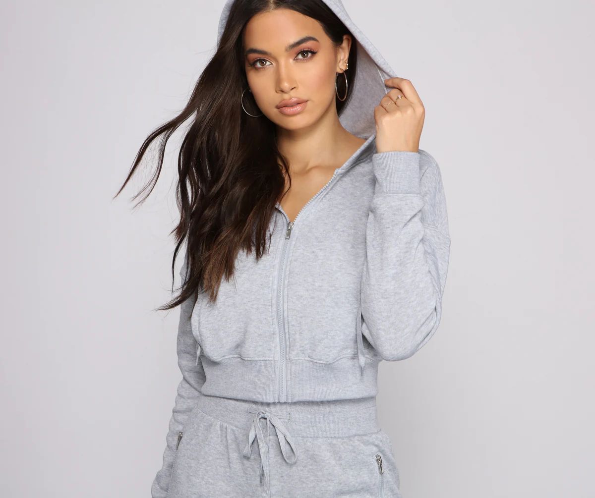 Cute And Casual Zip-Up Hoodie | Windsor Stores
