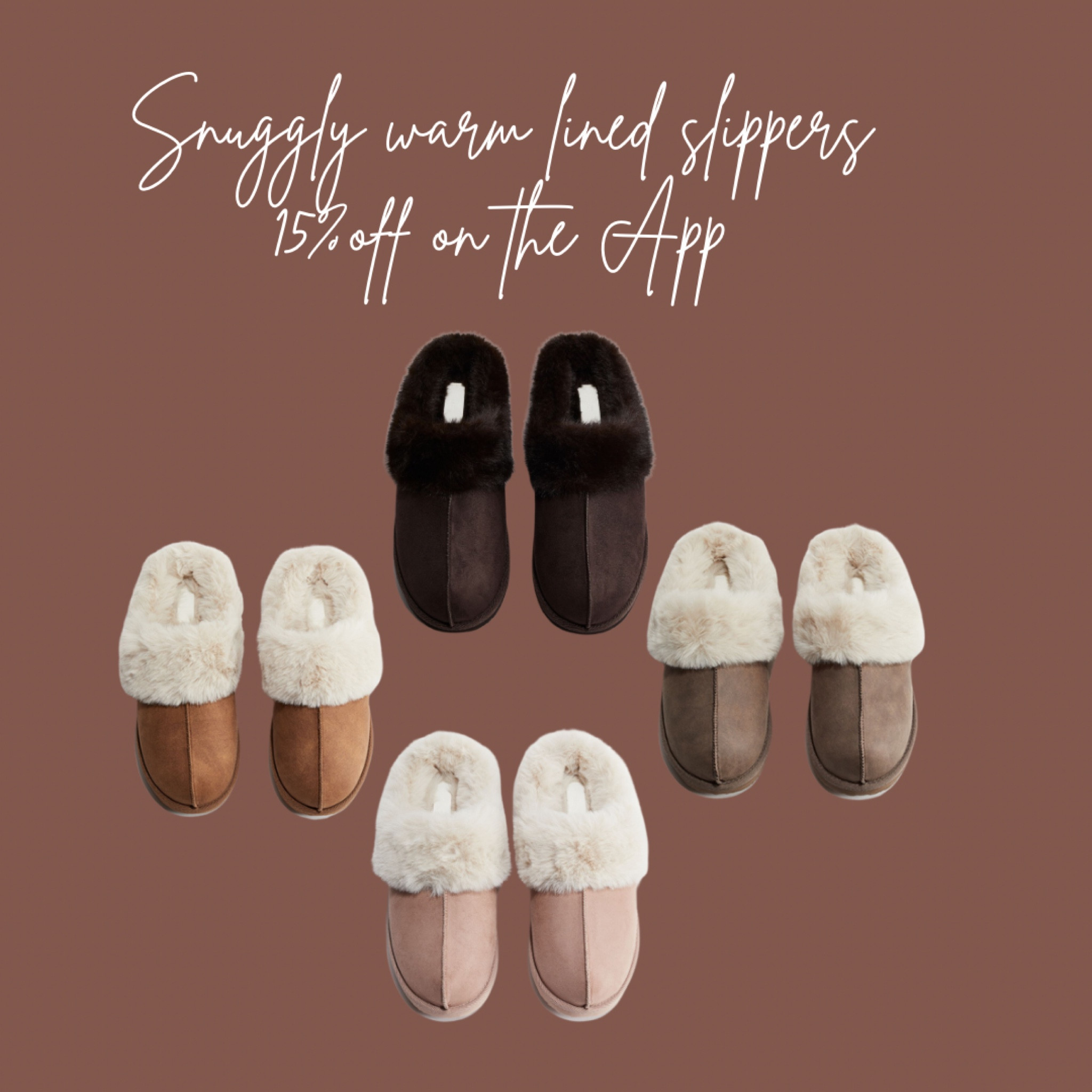 Warm lined slippers! Get 15%off on the App! Perfect for gifting 💝

#LTKgiftguide #LTKwinter #LTKsale