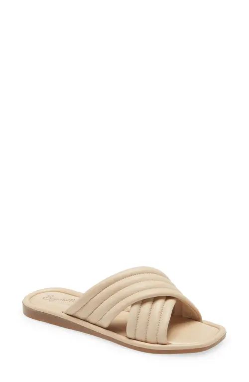 Seychelles Word For Word Slide Sandal in Cream at Nordstrom, Size 7.5 | Nordstrom