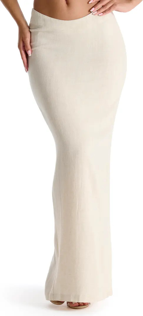 Naked Wardrobe Back Slit Maxi Skirt | Nordstrom | Nordstrom