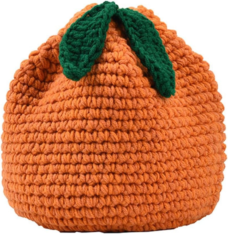 Novelty Hand-Crochet Crossbody Bag, Mini Cute Kawaii Knitted Shoulder Bag, Handwoven Crochet Hand... | Amazon (US)