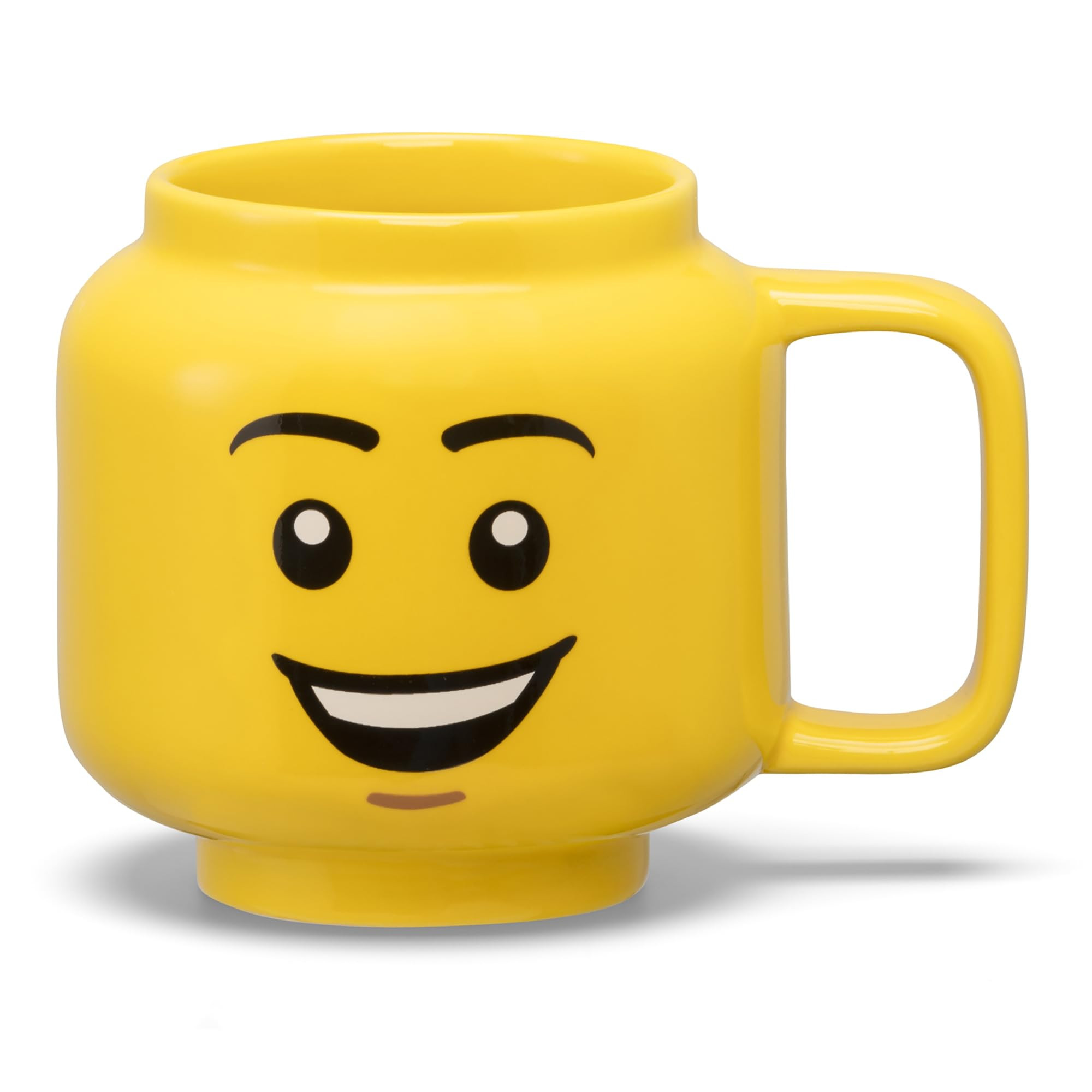 Room Copenhagen LEGO Minifigure Head Ceramic Mug, 9.0 Ounces, Yellow | Amazon (UK)