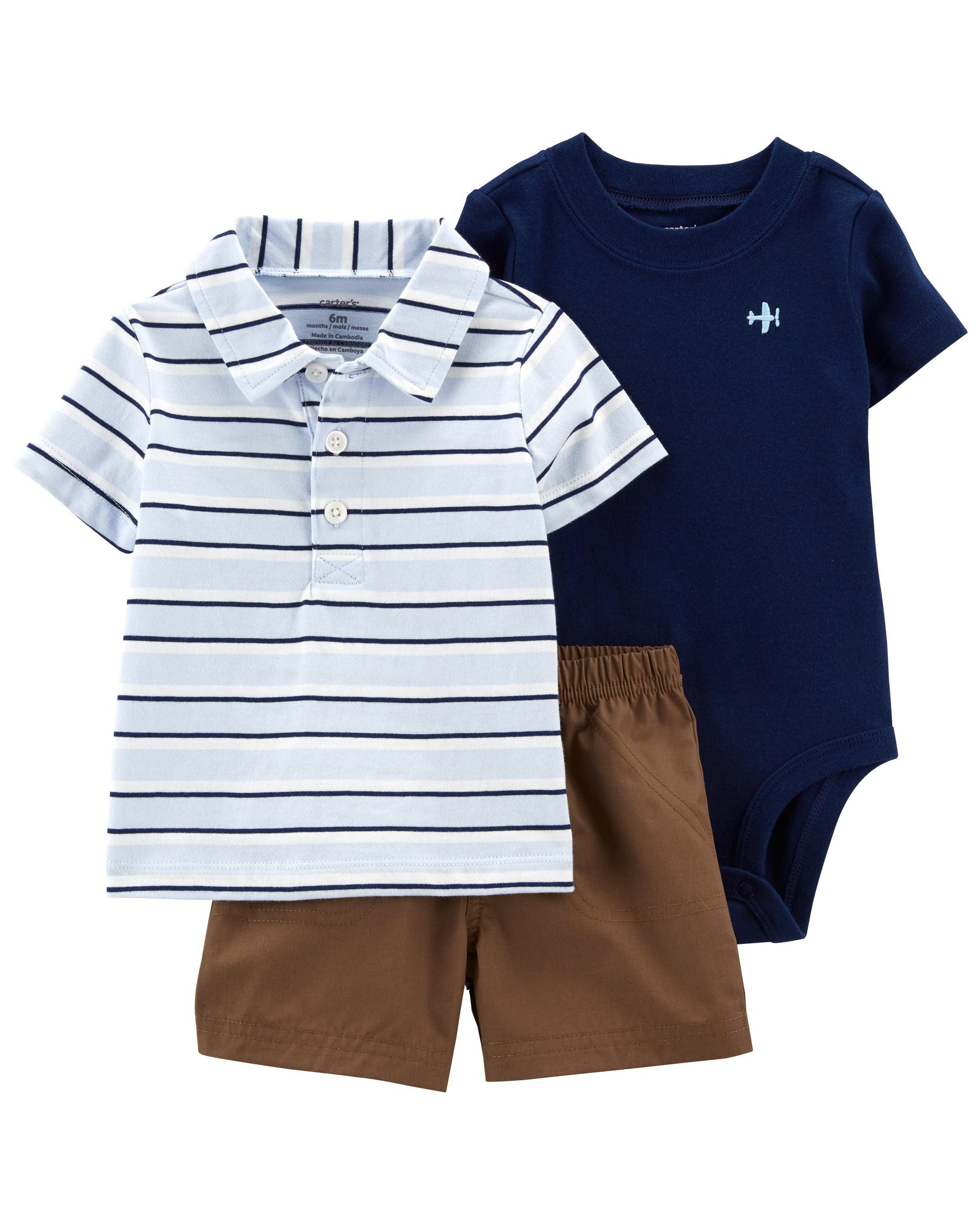 Baby 3-Piece Little Short Set | Carter's