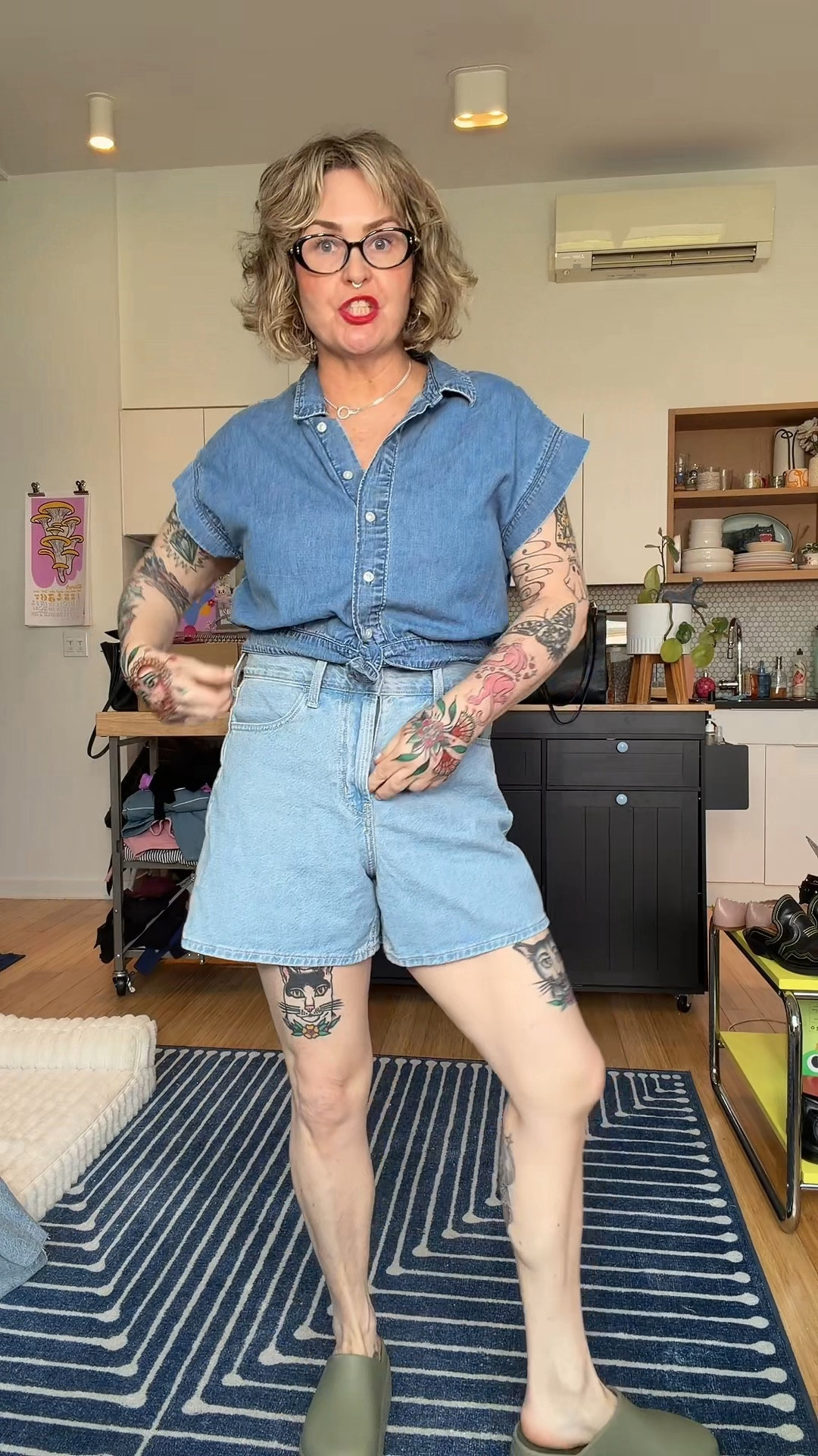 Shorts for the summer! Look at that fit 👀🤩

#LTKootd #LTKFestival #LTKMidsize