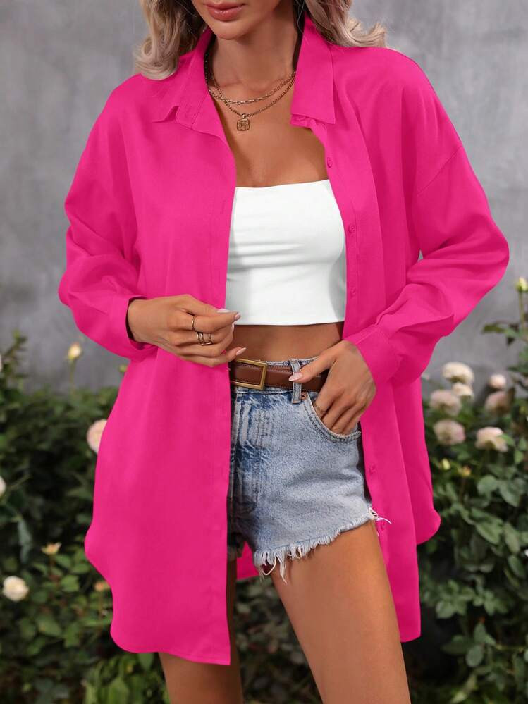 Color: Hot Pink | SHEIN