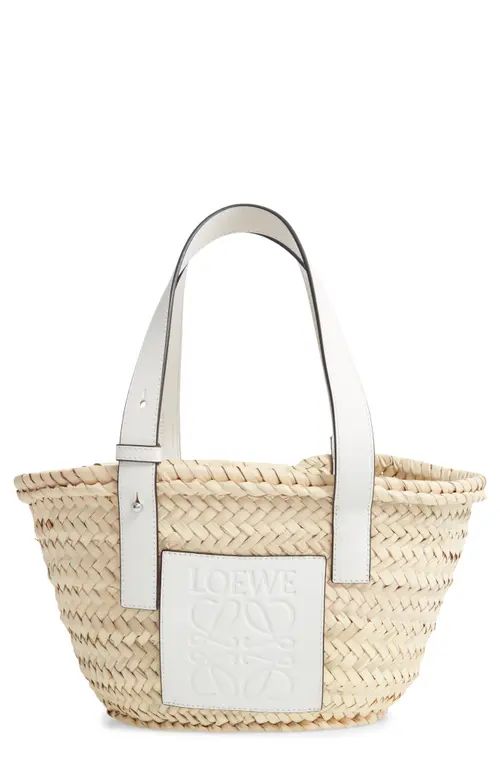 Loewe Basket Small Tote in Natural/White at Nordstrom | Nordstrom