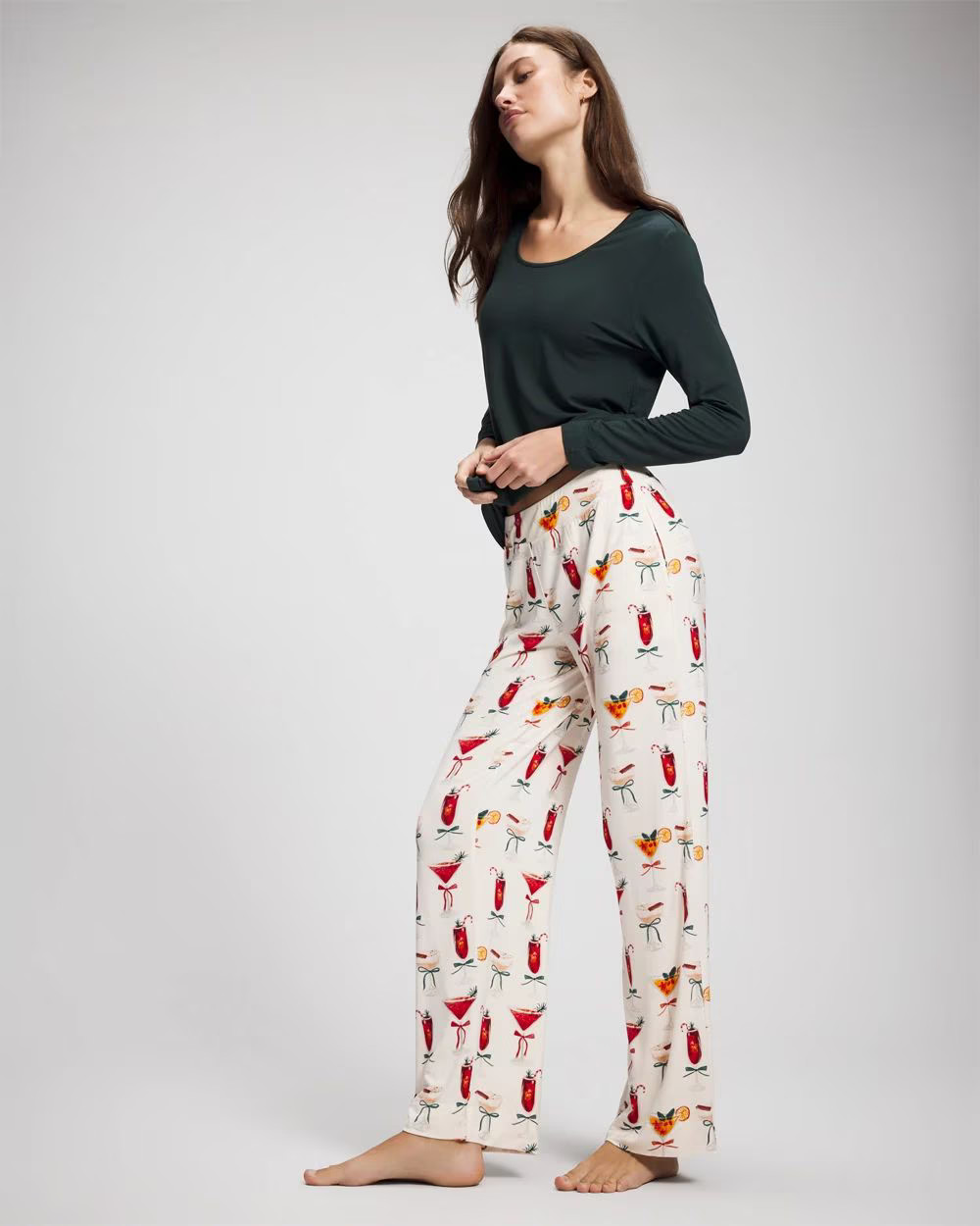 Packaged Long-Sleeve Pant Pajama Set | Soma | SOMA