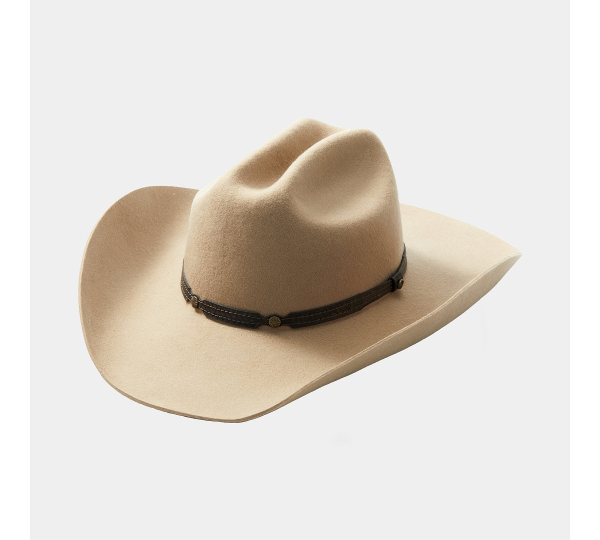 Kanut Sports Unisex Antique leather Windy Cowboy Hat - Tan | Macy's