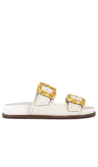 Enola Sporty Sandal in Pearl | Revolve Clothing (Global)