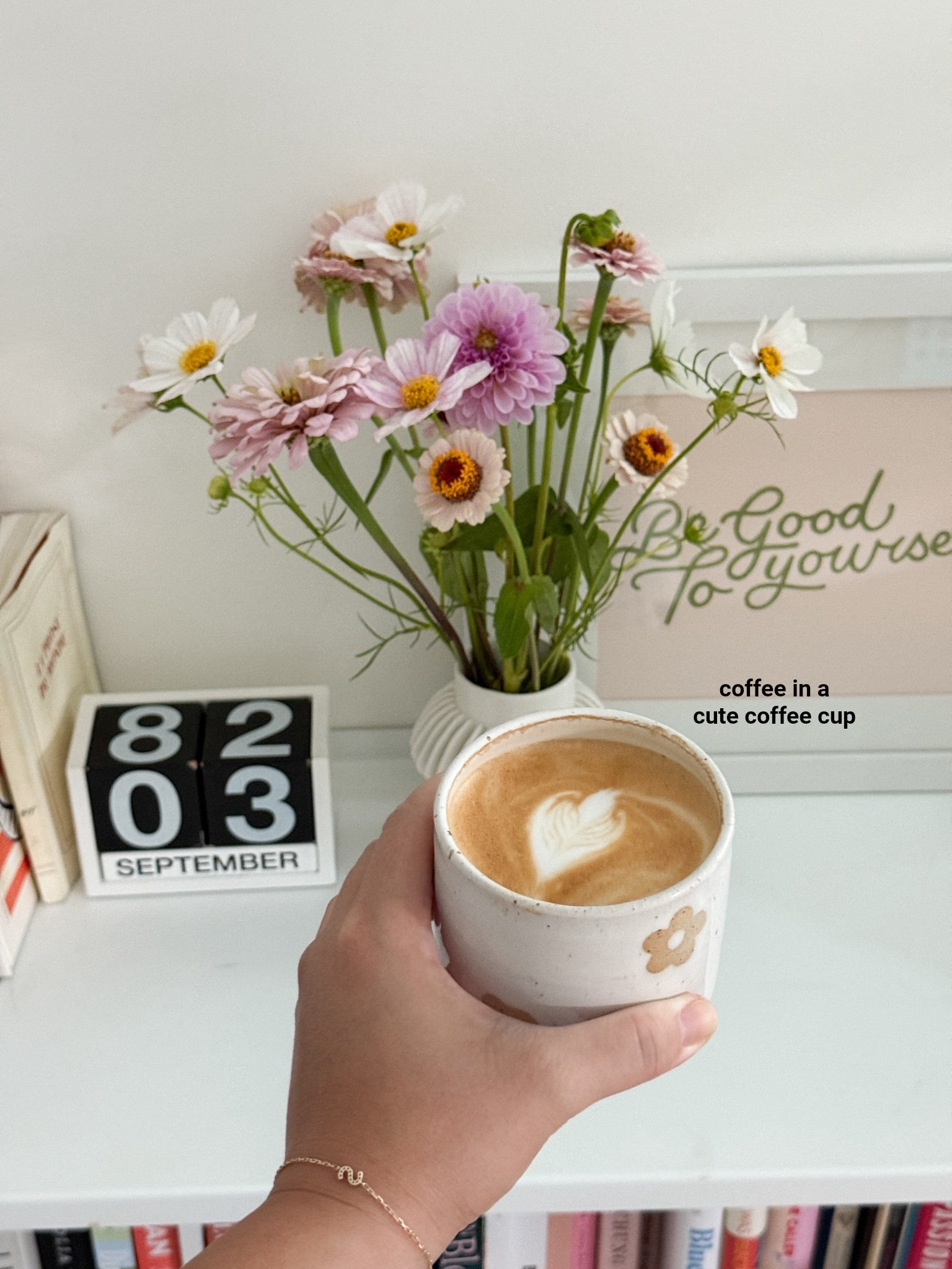 a good day starts with a cup of coffee ☕️ 
#lattecup #coffeeathome

#LTKHome