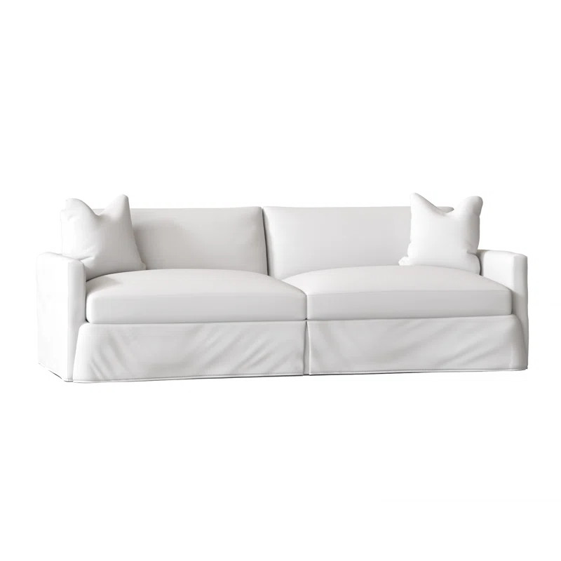 Kian 94'' Slipcovered Sofa | Wayfair North America