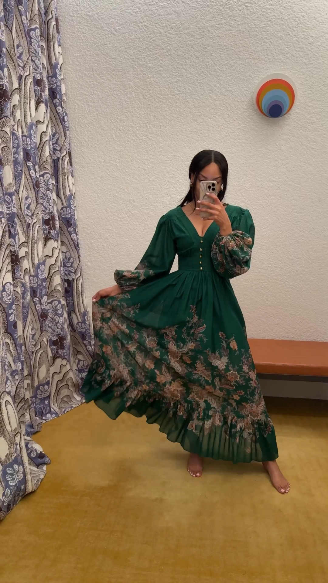 Speechless!! 😍💚 how stunning is this Zimmermann dress?! The slip was stuck in the zipper so I couldn’t zip the back but that’s okay! Wearing Zimmermann size 0 Rhiannon Plunge Maxi Dress

Zimmermann dress, green dress, Victorian

#LTKStyleTip #LTKWedding
