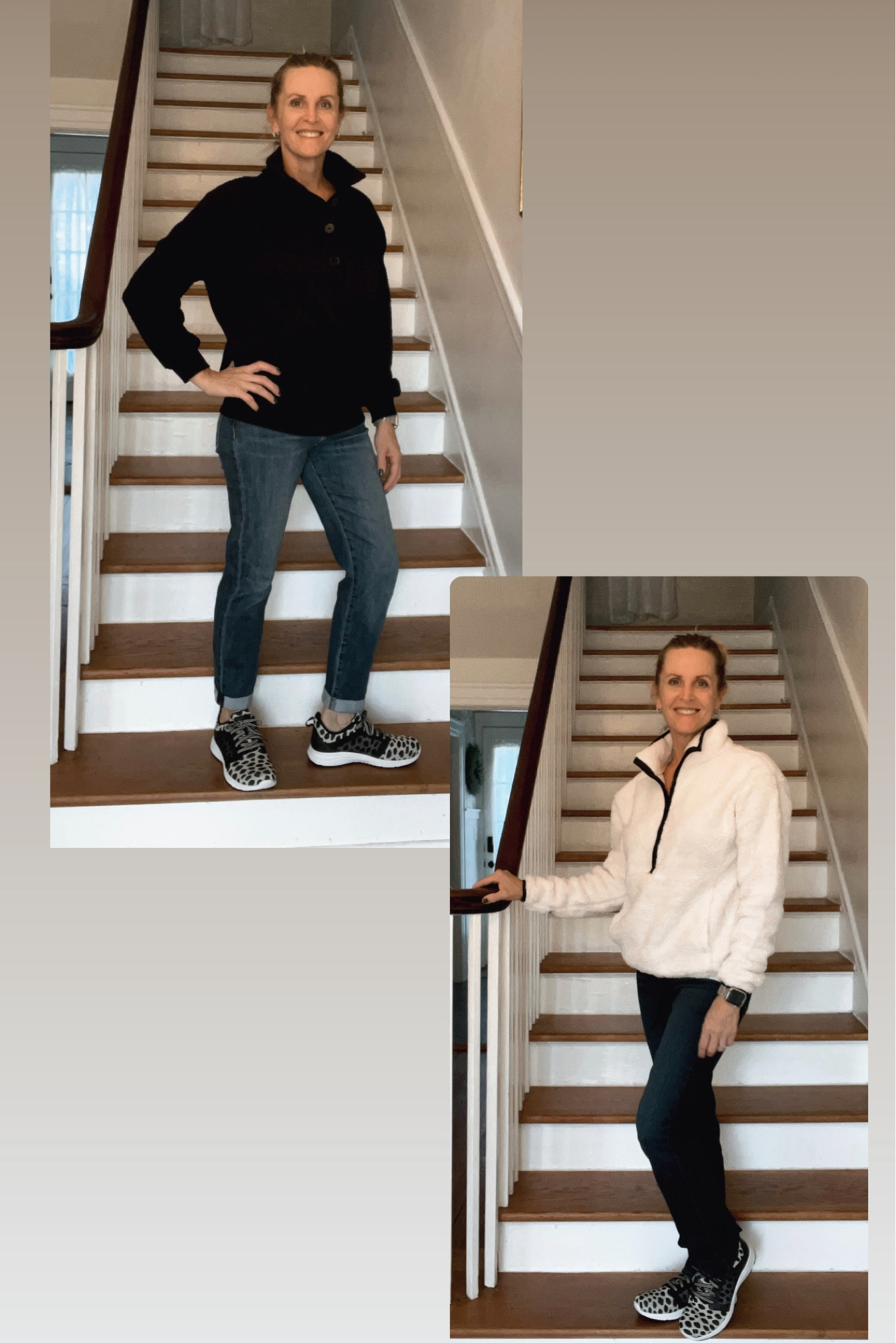 Are you looking for inexpensive fall casual outfits that don’t break the bank??  Then, head to Walmart!!  The outfit on the left is only $66 and the one on the right is $58!!
Here are my sizes:
Black Sherpa - size medium 
Levi’s - size 4
Avia shoes - size 7 1/2 (go down 1/2 size)
White Sherpa - size large
Dark Levi’s - size 4


#LTKSeasonal #LTKshoecrush #LTKstyletip