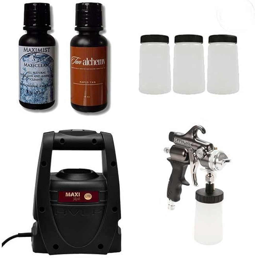 MaxiMist Spray Tan Machine, HVLP Airbrush Tanning, Sunless Spray Tan Machine for Home, Maximist E... | Amazon (US)