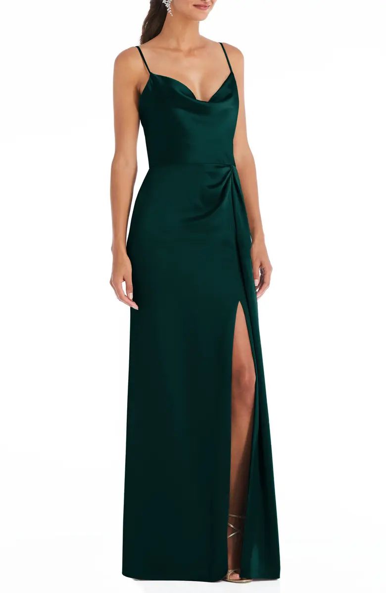 Cowl Neck Evening Gown | Nordstrom