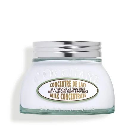 L OCCITANE Almond Milk Concentrate: DNF2 48 Hour Hydration* Smooth Visibly Firm Skin Delicious Scent With Almond Oil Soften Skin Moisturizer 6.9 Oz | Walmart (US)