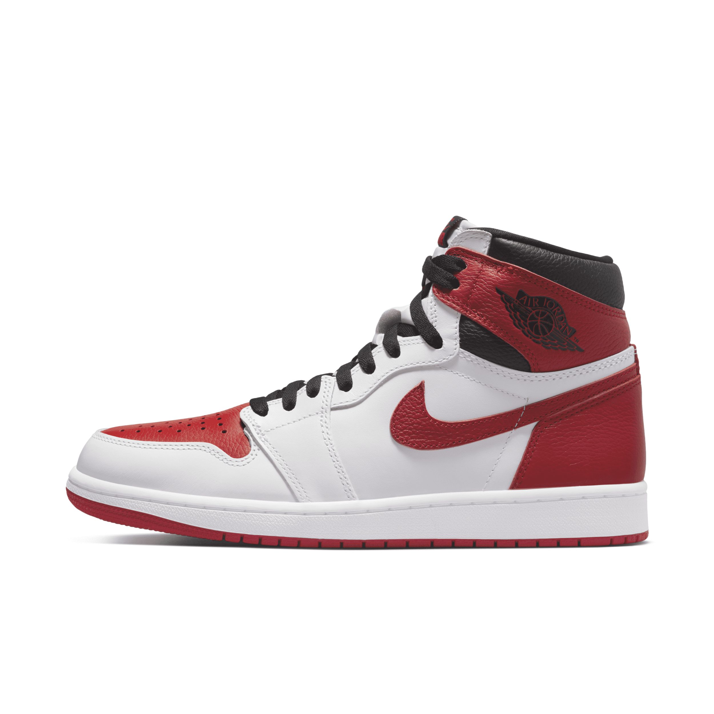 Men's Air Jordan 1 Retro High OG Shoes in White, Size: 3.5 | 555088-161 | Nike (US)