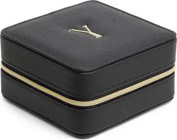 Initial Square Zip Travel Case | Nordstrom Rack