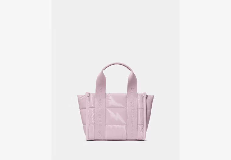 Kate Spade Kip Puffy Mini Tote, Lavender Smoke | Kate Spade Outlet
