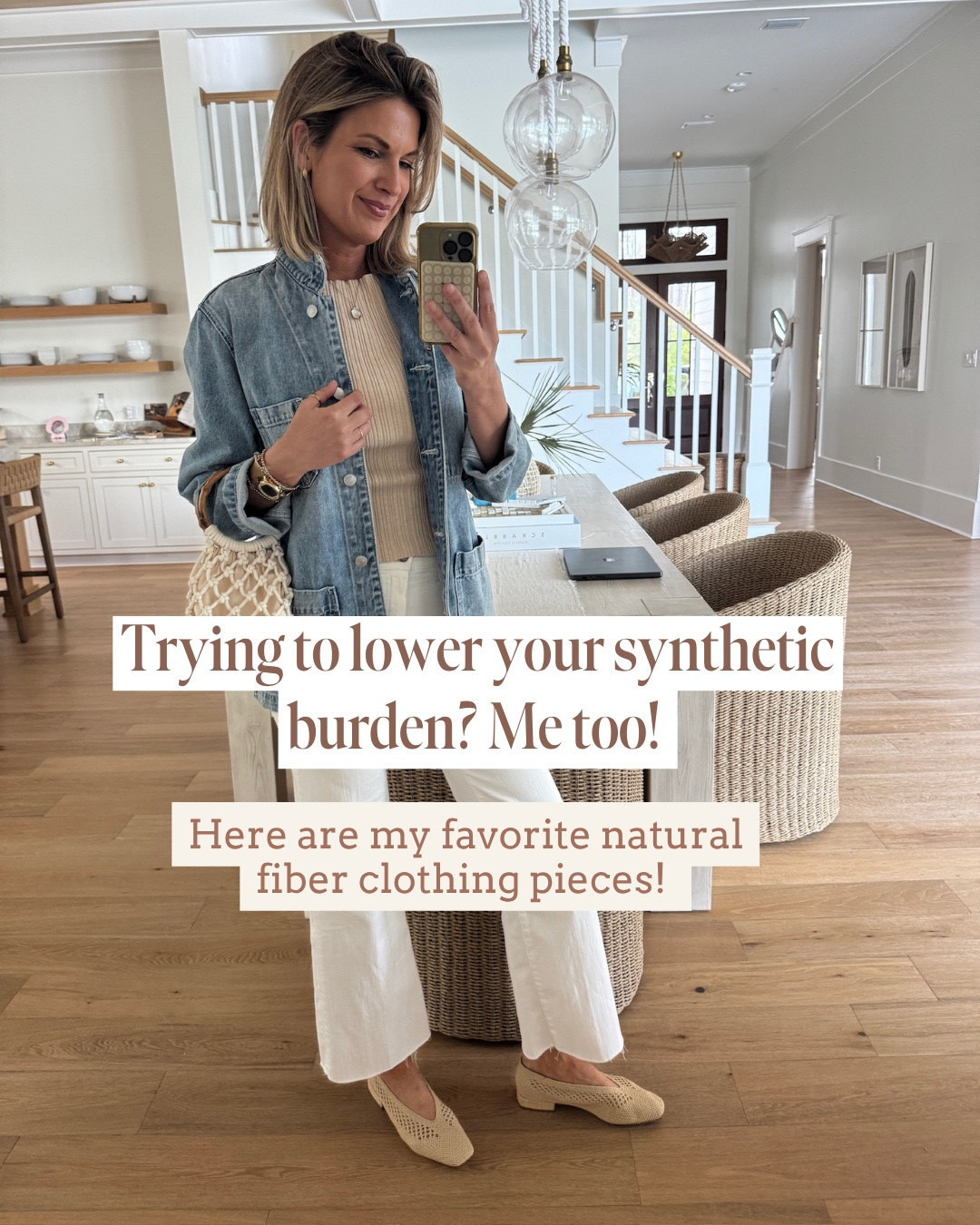 Trying to lower your synthetic burden? Me too! Here are some of my favorite natural fiber clothing pieces.

#LTKselfcare #LTKOver40 #LTKootd