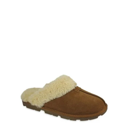 Secret Treasures Women s Genuine Suede Clog Slipper | Walmart (US)
