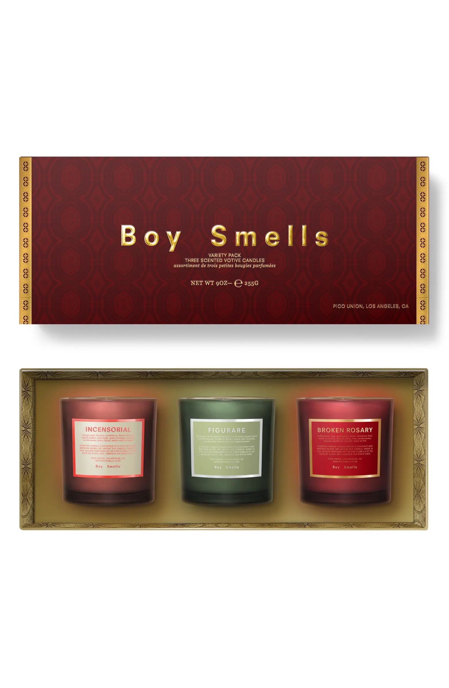 Boy Smells Holiday Votive Trio Candle Set USD $66 Value | Nordstrom | Nordstrom