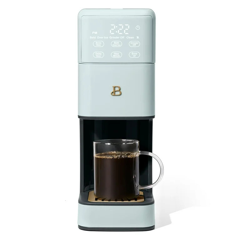 Beautiful Perfect Grind™ Programmable Single Serve Coffee Maker, Hydrangea by Drew Barrymore | Walmart (US)