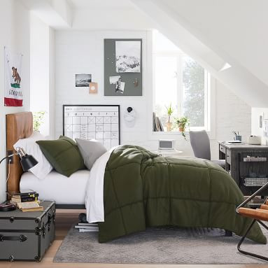 Vegan Leather Tufted Smart Faux Headboard | Pottery Barn Teen | Pottery Barn Teen