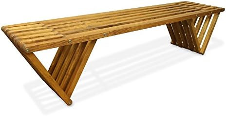 Amazon.com : GloDea XQBC70YPMM Outdoor Bench, Muted Mesa : Garden & Outdoor | Amazon (US)