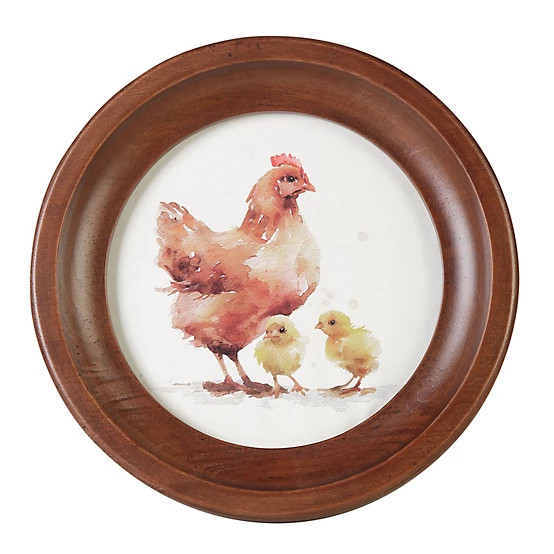 Red Shed  Wooden Chicken Wall Decor, 8 in. | Tractor Supply