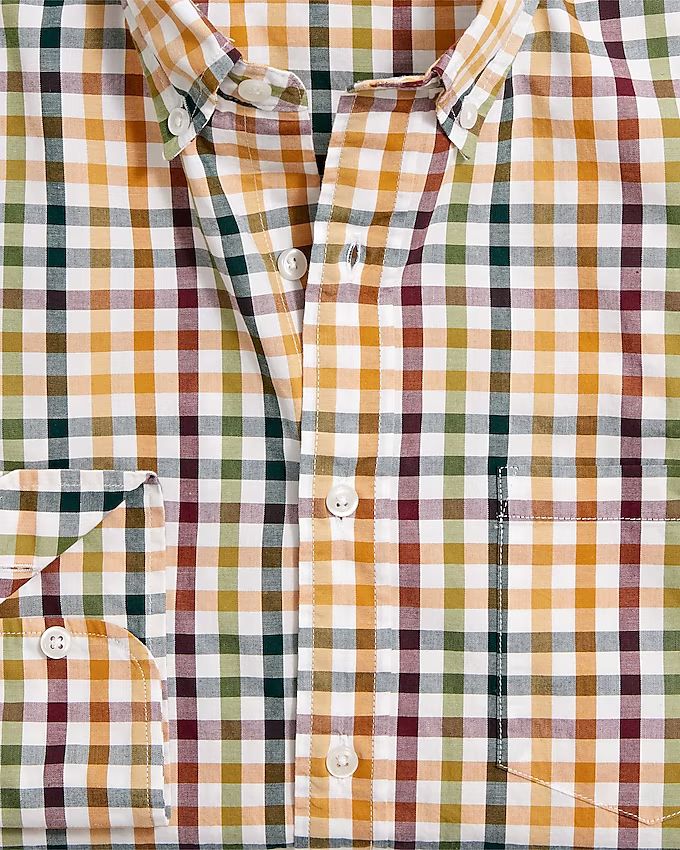 Gingham flex casual shirt | J.Crew Factory