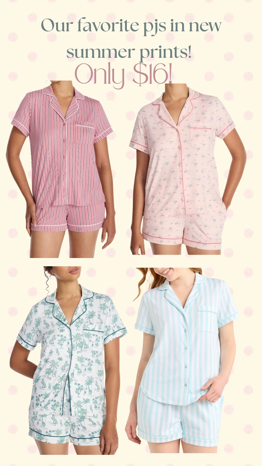 Our favorite pajama sets from Walmart that feel luxurious and new summer prints! I prefer the fit of the medium— truly this fabric is so good!!

#LTKdayinmylife #LTKgrwm #LTKSeasonal