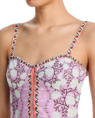 Designed by Agua Bendita Lace Up Bustier Top - Exclusive | Bloomingdale's (US)