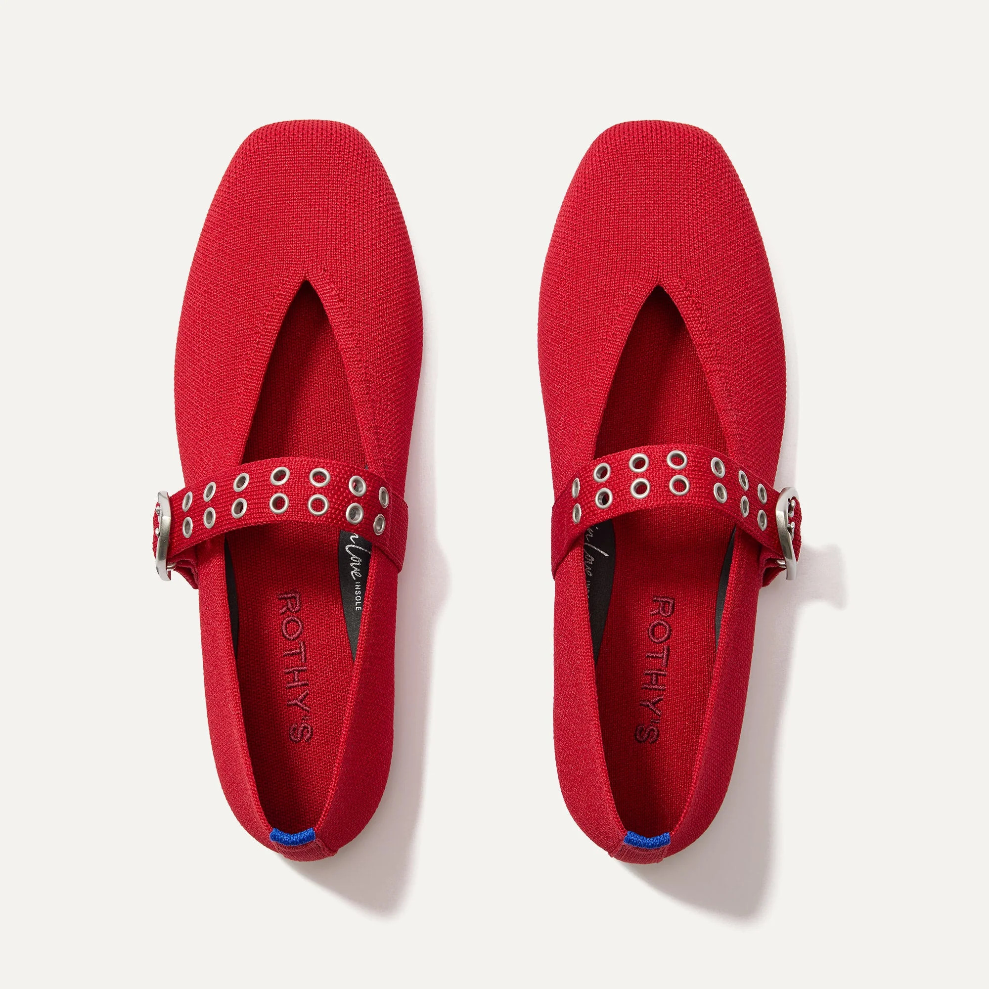 The Max Buckle Mary Jane in Cherry | Rothy's | Rothy's