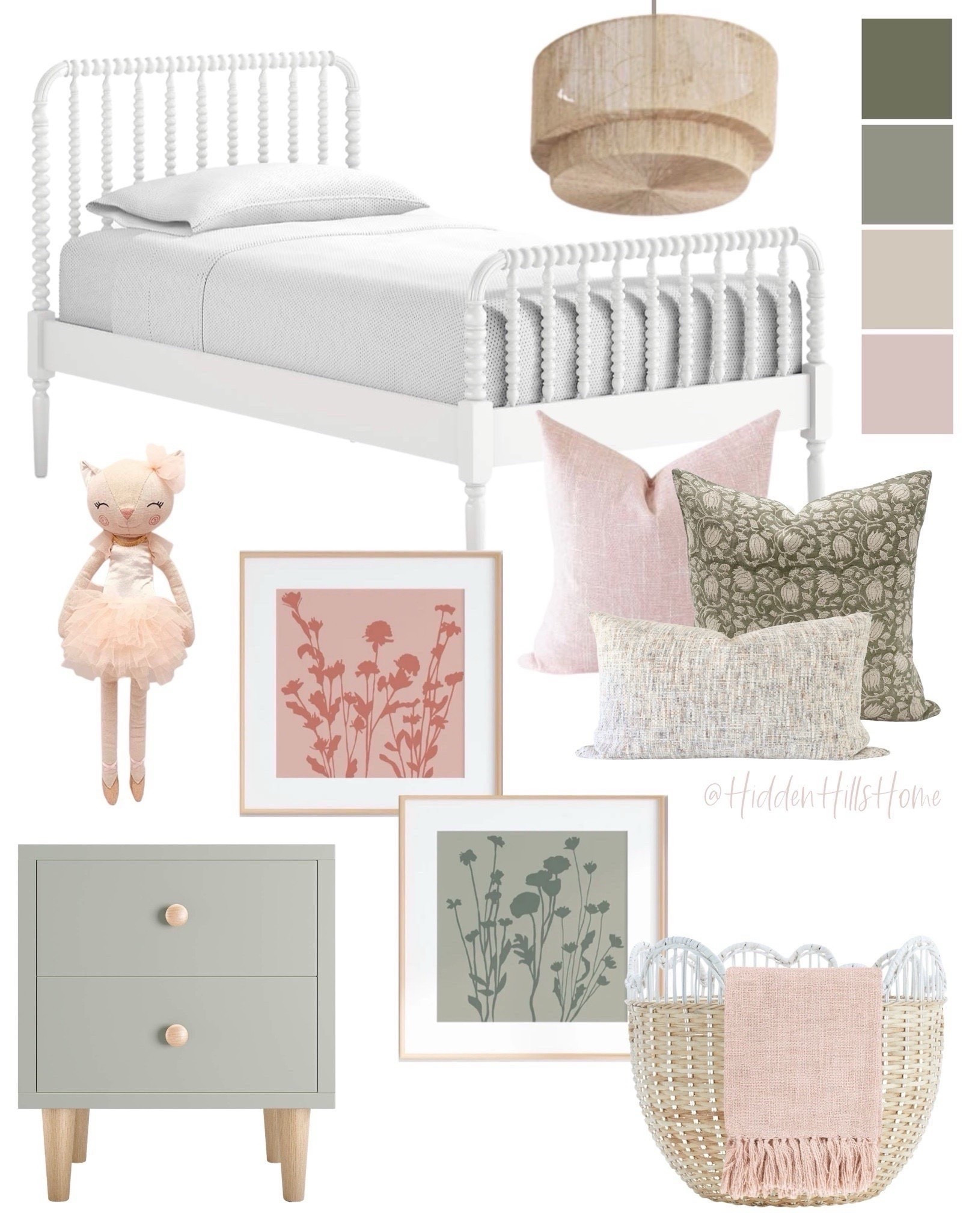 Girls bedroom mood board, pink and green girls bedroom design ideas, modern transitional girls bedroom mood board #girls 


#LTKKids #LTKSaleAlert #LTKHome