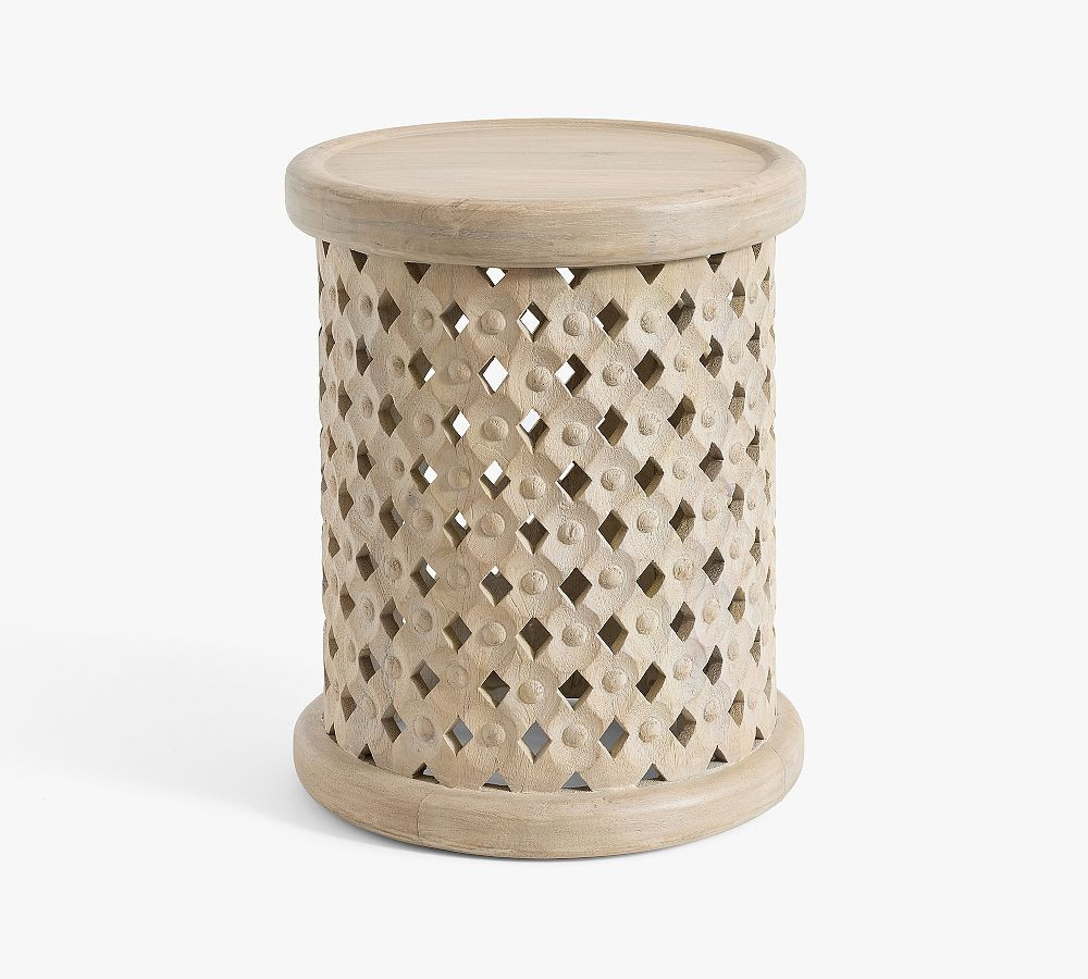 Bodega Round Side Table (17") | Pottery Barn (US)