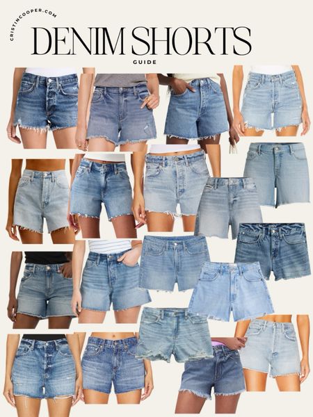 Complete guide for denim shorts - I’m systematically trying them all. Head to the blog for all the details

#LTKStyleTip #LTKSeasonal